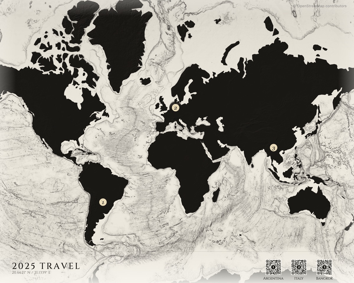 A finished Waymarked map